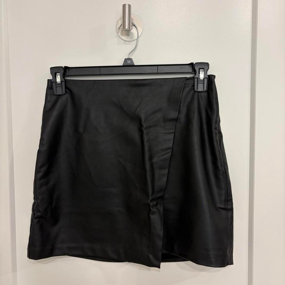 Faux Leather mini skirt